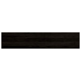 Stair Treads 12 pcs Brown Black 120x25x2 cm Solid Wood Oak 3283042