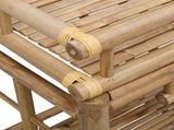 Wine Trolley with Wheels Natural 85 x 50 x 93 cm Bamboo 42028241
