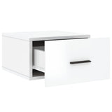 Wall-mounted Bedside Cabinets 2 pcs High Gloss White 35x35x20 cm 829857