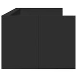 Daybed with Drawers without Mattress Black 100x200 cm 3280840