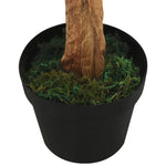 ZNTS Artificial Banana Tree with Pot 180 cm Green 336314