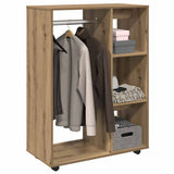 Wardrobe Artisan Oak 80x40x110 cm Engineered Wood 856669