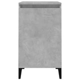 Bedside Cabinets 2 pcs Concrete Grey 40x35x70 cm Engineered Wood 819653