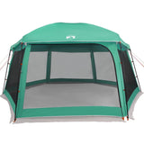 ZNTS Pool Tent with Removable Fly & Mesh Walls Sea Green 618x532 cm 4100629