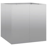 Planter 80x80x80 cm Galvanised Steel 860785
