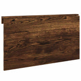 Folding Wall Table Smoked Oak 100x60x56 cm Engineered Wood 342650