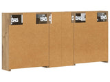 Bathroom Cabinet Set 3 pcs 80 x 10.5 x 50 cm Engineered wood 3403655