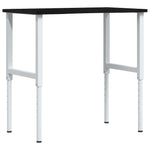 Workbench Dark Brown 100x60x cm Solid Wood Oak 3309721
