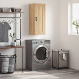 Wall Mounted Cabinet Sonoma Oak 34.5x34x90 cm Engineered Wood 830511