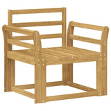 Outdoor Sofa Set Solid Acacia Wood White 3438973