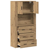 Highboard Artisan Oak 80 x 33 x 150 cm Engineered Wood 3334344