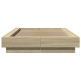 Bed Frame without Mattress Sonoma Oak 90x200 cm 3281212