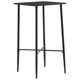 Bar Set Black MDF, Plastic, Powder-Coated Steel Ergonomic Bar Set 279922
