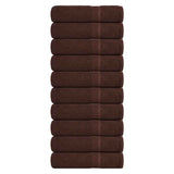 Shower Towels "FROGN" 10 pcs Brown 70x140 cm 360 gsm 136763