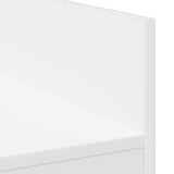 DJ Table White 62 x 45 x 102 cm Engineered Wood 8006756