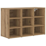 Shoe Cabinet Artisan Oak 77.5 x 30 x 51 cm Engineered Wood 875207