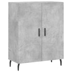 Highboard Concrete Grey 69.5x34x180 cm Engineered Wood 3195695