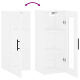 Wall Mounted Cabinet White 34.5x34x90 cm 828932