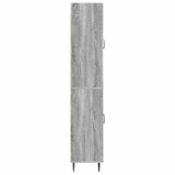 Cabinet Set 2 pcs Grey Sonoma 66 x 34.5 x 89.5 cm 3416625
