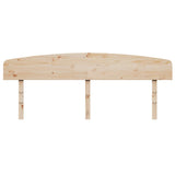 Headboard 200 cm Solid Wood Pine 842486