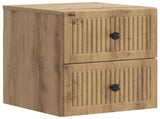 Wall-Mounted Bedside Cabinet Artisan Oak 33 x 34.5 x 40 cm 897973