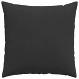 Sofa Pillows 2 pcs Black 80 x 80 cm Fabric 42014072