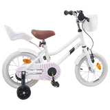 Kids Bike 16 Inches for 4-6 Years Old White 42009231