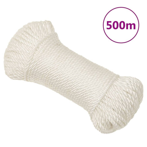 Work Rope White 8 mm 500 m Polypropylene 153049