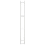 Firewood Rack 110x28x312 cm Stainless Steel 357867