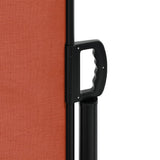 Retractable Side Awning Terracotta 140x600 cm 4004618