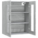 Hanging Wall Cabinet Grey Sonoma 69.5x34x90 cm 817391