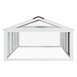Run Box Mocha 200x112.5x74 cm Solid Wood Pine 172301