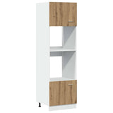 7 Piece Kitchen Cabinet Set Lyon Artisan Oak Engineered Wood 3328572