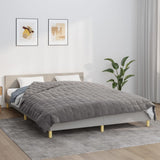 Weighted Blanket Grey 220x230 cm King 15 kg Fabric 3154845