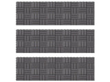 Decking Tile 30 pcs Grey 30 x 30 cm Acacia Hardwood 3444848