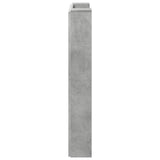 Headboard Concrete Grey Engineered Wood 3418653