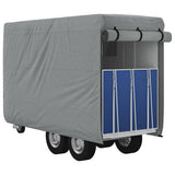 Horse Trailer Cover Grey 396x178x250 cm Non-woven Fabric 4015884