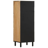 Side Cabinet 40x33x110 cm Solid Wood Mango 358241