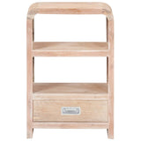 Bedside Table 40x30x60 cm Solid Acacia Wood 289632