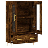 Highboard Smoked Oak 69.5x31x115 cm Engineered Wood 828289