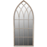 Gothic Arch Garden Mirror 50x115 cm for Indoor and Outdoor Use 41226