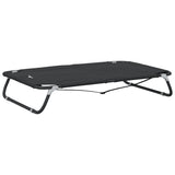 Dog Bed Foldable Anthracite Oxford Fabric and Steel 172605