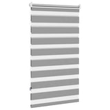 Zebra blind 70.9x120 cm Fabric Width 66.7 cm grey 240195