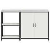 Kitchen Storage Set HATTEM 2 pcs White Cold-rolled Steel 3392681