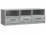 TV Cabinet Grey Sonoma 102 x 34.5 x 47 cm Engineered Wood 895831