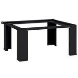 Washing Machine Pedestal Black 64 x 55 x 32.5 cm Steel 42022033