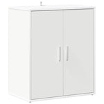 Shoe Cabinet White 60x35x70 cm Engineered Wood 808918