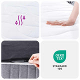 Pocket Spring Mattress Medium 140x200 cm 372816