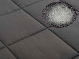 Weighted Blanket Anthracite 220 x 240 cm 11 kg 100% Cotton 205T 3442952