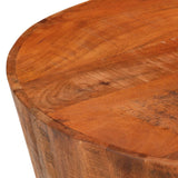 Coffee Table 52x30 cm Solid Rough Wood Mango 353728